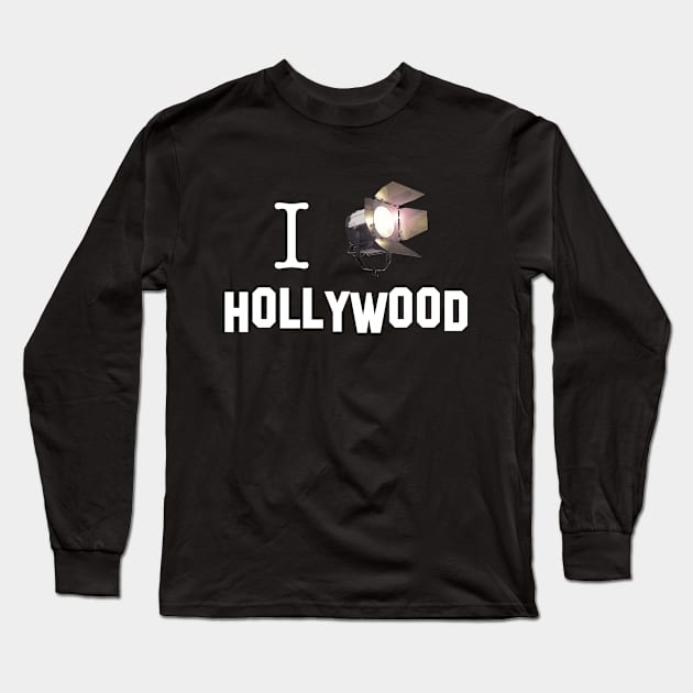 I Light Hollywood Long Sleeve T-Shirt by SKY13theartist